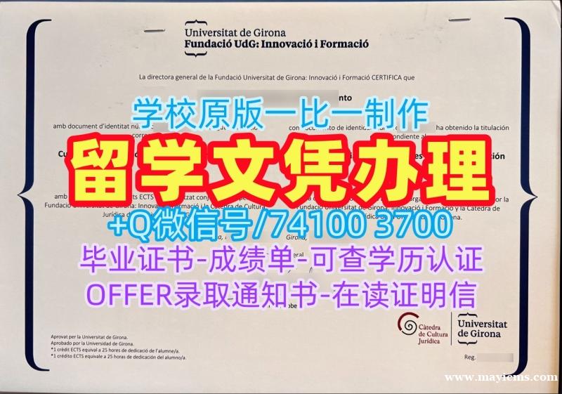 西班牙电子版成绩单如何办理/赫罗纳大学毕业证实拍图PDF版成绩单如何购买UdG文凭证书英文 Universitat de Girona Bachelor Diploma 西班牙电子版成绩单如何办理/赫罗纳大学毕业证实拍图PDF版成绩单如何购买UdG文凭证书英文 Universitat de Girona Bachelor Diploma
