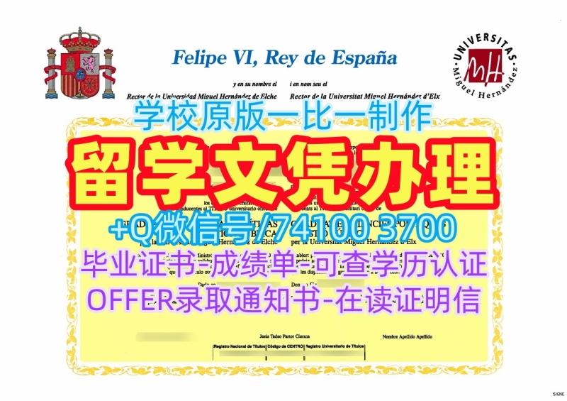 西班牙大学毕业证文凭认证!急速办理米格尔·埃尔南德斯·德埃尔切大学硕士学位证书西班牙UMH毕业文凭证书 Diploma 西班牙大学毕业证文凭认证!急速办理米格尔·埃尔南德斯·德埃尔切大学硕士学位证书西班牙UMH毕业文凭证书 Diploma