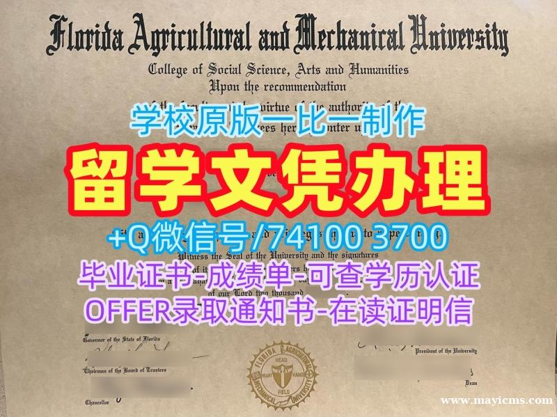 美国大学学位办理!原版复刻佛罗里达农工大学硕士学位证书美国FAMU本科文凭 Offer letter 美国大学学位办理!原版复刻佛罗里达农工大学硕士学位证书美国FAMU本科文凭 Offer letter