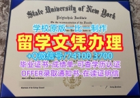 留信网认证!原版制作纽约州立大学理工学院硕士毕业证书美国SUNY Poly硕士学历证书 Diploma