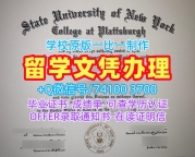 美国本科文凭原版定做|纽约州立大学普拉茨堡学院毕业证书案例定做|Plattsburgh成绩单修改在线制作