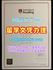 在线购买雷丁大学电子版成绩单|Reading成绩单原版复刻University of Reading Diploma