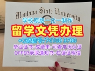美国毕业证书高仿/蒙大拿州立大学硕士毕业证实拍图正式成绩单哪里购买MSU学历学位证书 Montana State University Degree Certificate