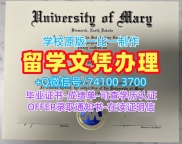 美国学历学位认证学校原版/玛丽大学毕业证书电子版成绩单分数修改一模一样University of Mary文凭证书设计 University of Mary Bachelor Diploma