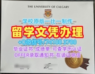 加拿大文凭学位证书如何购买|卡尔加里大学毕业证书PDF电子版存档可查|UCalgary学位证书案例定制