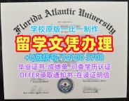 购买国外文凭证书!怎么办理佛罗里达大西洋大学文凭证书美国FAU硕士文凭 Master Degree