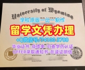 美国买学历!原版复制怀俄明大学在读证明信美国UWyo文凭证书设计 Offer letter