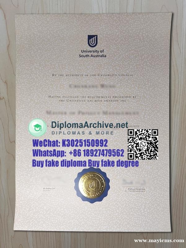 University of south Australia diploma 南澳大学 University of south Australia diploma 南澳大学