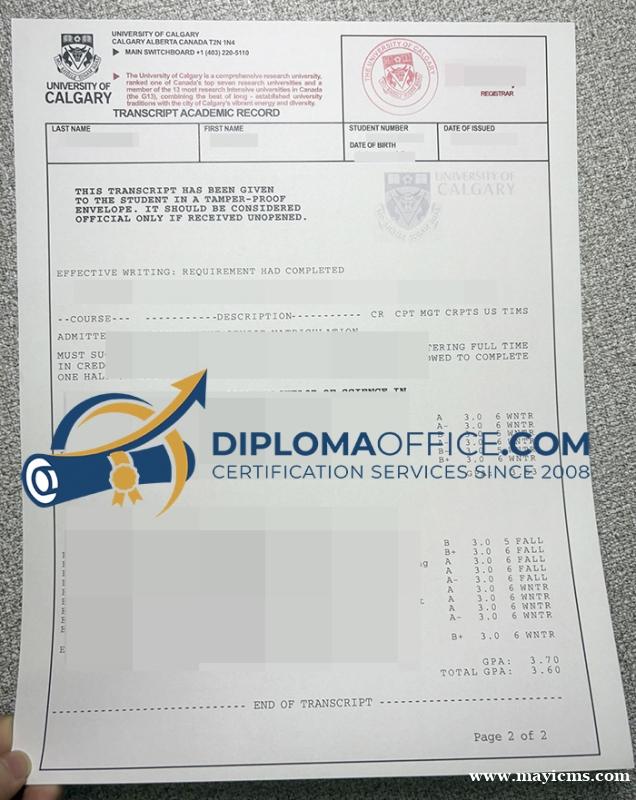 How Can I buy a University of Calgary transcript? How Can I buy a University of Calgary transcript?