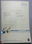 Fake Aston Business School transcript Replica