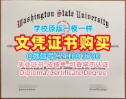 购买华盛顿州立大学硕士学位证书|WSU毕业完成信在线购买Washington State University Office Transcript