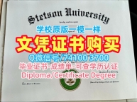 1比1仿制斯泰森大学毕业完成信|Stetson在读证明信1比1复刻Stetson University Offer letter