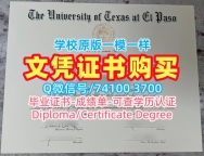 国外文凭办理!开除办理德克萨斯大学埃尔帕索分校硕士文凭证书美国UTEP硕士文凭 Offer letter