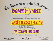 社会科学专业【美国宾夕法尼亚州立大学毕业证2019版】伪造本科学位证书
