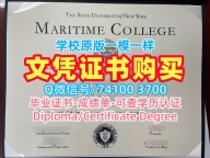 国外文凭办理！原版复刻纽约州立大学海事学院在读证明信美国SUNY Maritime硕士学历证书 Degree