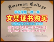 学分不够爱默生学院本科文凭证书|Emerson毕业证办Emerson College Offer