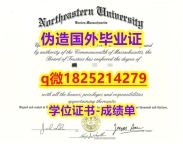 国外毕业证办理【美国东北大学毕业证复制】造假本科学位证书