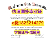 学历认证查询【美国华盛顿州立大学毕业证国内认可】办理本科文凭证书