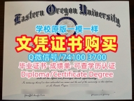 哪里能买到假文凭假学历!怎么办理东俄勒冈大学硕士学位证书美国EOU文凭证书设计 Offer letter