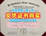 美国研究生文凭证书买|布里奇沃特州立大学毕业证认证加急办理|Bridgewater State研究生学位证书1比1仿制