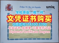 西班牙文凭学历证书哪里卖|拉里奥哈国际大学毕业证书案例1比1制作|UNIR成绩单GPA修改学校原版