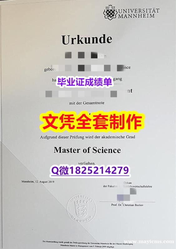 成绩单分数【德国曼海姆大学毕业证学士学历】购买研究生学位证书 成绩单分数【德国曼海姆大学毕业证学士学历】购买研究生学位证书
