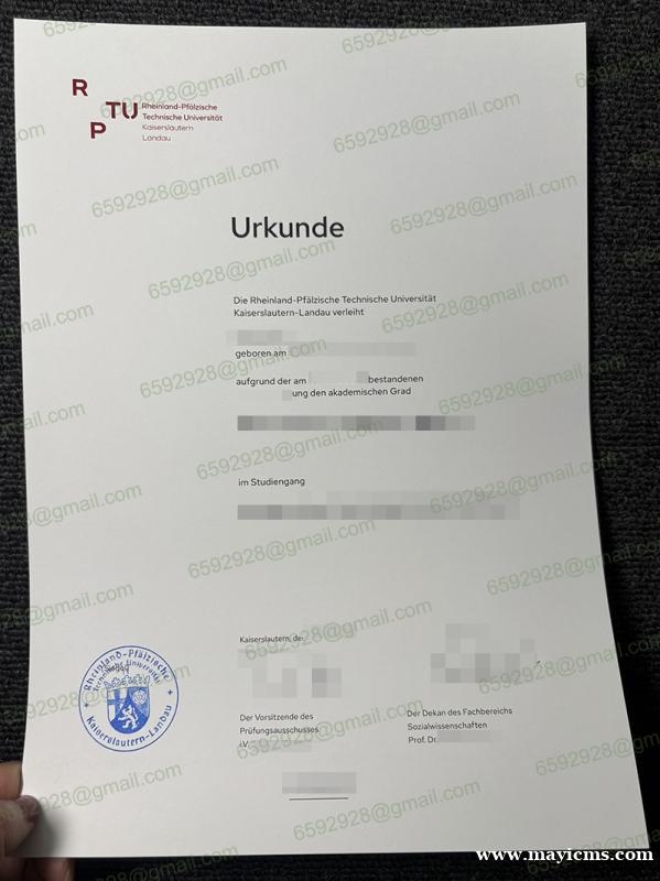 Karriereboost mit dem RPTU Urkunde Muster Karriereboost mit dem RPTU Urkunde Muster