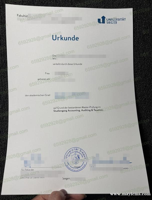 Get A Universität Siegen Urkunde Online Get A Universität Siegen Urkunde Online