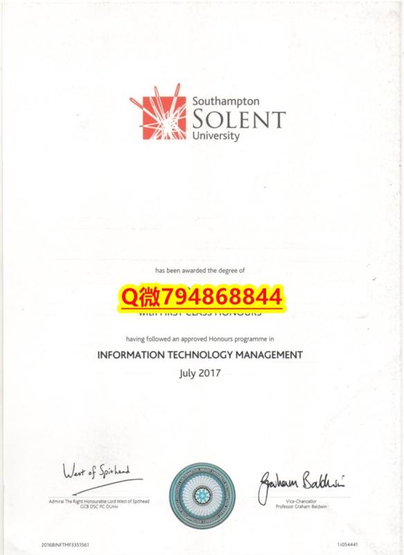 高级文凭证书《Solent毕业证成绩单硕士证书】【留学加拿大】 高级文凭证书《Solent毕业证成绩单硕士证书】【留学加拿大】