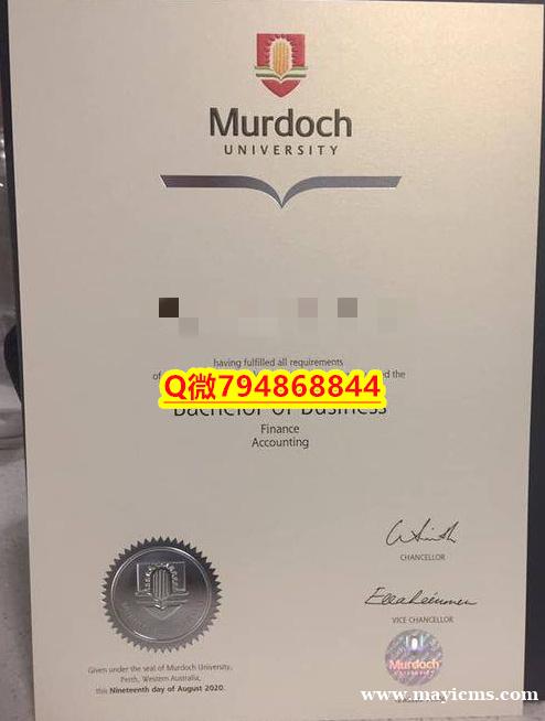 哪里能办《Murdoch毕业证成绩单出售】办理国外学位证书价格 哪里能办《Murdoch毕业证成绩单出售】办理国外学位证书价格