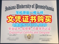 哪里卖宾夕法尼亚印第安纳大学本科文凭证书|IUP文凭证书1比1制作Indiana University of Pennsylvania Degree Certificate