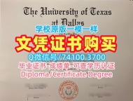 假学历美国假文凭购买!在线购买德克萨斯大学达拉斯分校硕士学位证书美国UTD文凭等级 Transcript