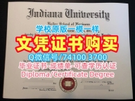 学位认证作假!办印第安纳大学布卢明顿分校成绩单美国IU文凭证书实拍图 Academic Transcript