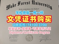 原版复制维克森林大学成绩单|Wake Forest文凭学历认证学分不够Wake Forest University Transcript