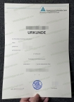 Premiumqualität Ernst-Abbe-Hochschule Jena Urkunde