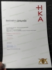 Hohe Qualität Hochschule Karlsruhe Urkunde