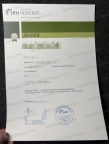 Deutschland SRH Hochschule Heidelberg Urkunde