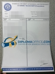 Selling a high-quality replica of NUST transcript