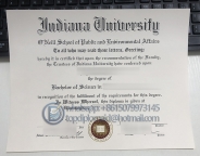 印第安纳大学布卢明顿分校文凭,IUB diploma