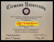 学历认证《Clemson毕业证成绩单快速拿到】补办硕士学位证书