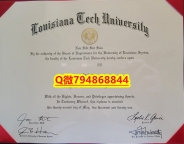美国毕业证书《Louisiana Tech毕业证成绩单伪造】购买本科学位证书
