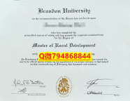 国外毕业证书《Brandon毕业证成绩单申请】在校挂科了,不想读了,成绩不理想怎么办???