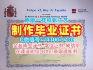 西班牙毕业证书开除办理/马德里欧洲大学毕业证书案例硕士学位证书办UEM毕业文凭证书 Universidad Europea de Madrid Transcript