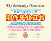 美国硕士毕业证书在线制作/田纳西大学诺克斯维尔分校毕业证电子图荣誉学位证书真实可查UTK硕士学历证书 University of Tennessee, Knoxville Degree Certificate