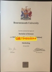 《学历认证报告》《Bournemouth毕业证成绩单一版一核实做】造假研究生假学历