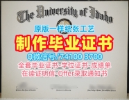 美国文凭证书定做|爱达荷大学毕业证书复印件哪里办理|Idaho毕业成绩单存档可查