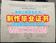 美国文凭学位证书原版定制|纽约市立大学亨特学院毕业证认证做|Hunter学位证书扫描件购买