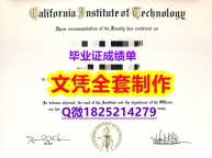 购买【CalTech文凭证书 出售】美国毕业证