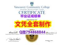 购买学士毕业证《VCC学位证书仿制】造假学位证书