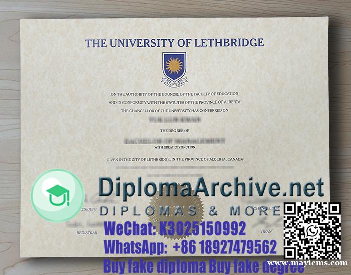 Buy Fake University of Lethbridge diploma Buy Fake University of Lethbridge diploma
